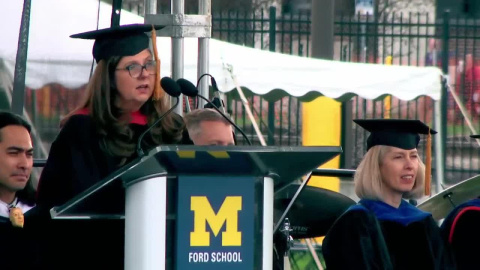 2022 Commencement - Betsey Stevenson: Remarks on behalf of the faculty