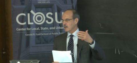Michael Pagano: Fiscal policy space: Changing the discourse from city fiscal condition to city fiscal behavior
